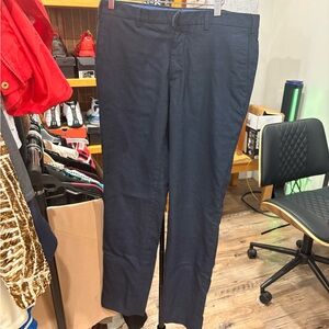 Massimo Dutti Dark Blue Chinos
